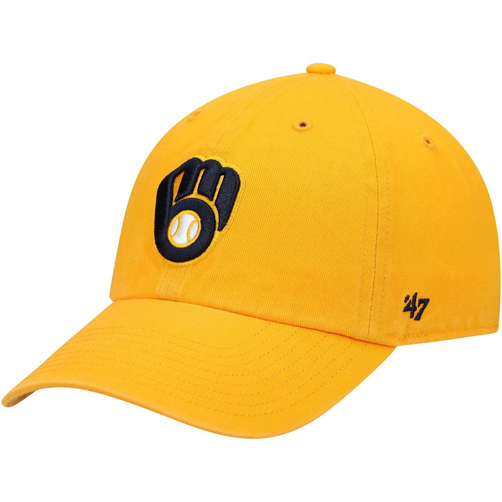 Milwaukee Brewers '47 Clean Up Adjustable Hat - Gold Hats