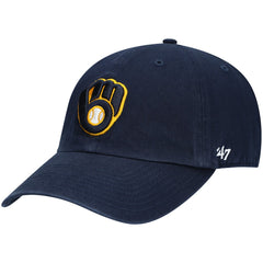 Milwaukee Brewers '47 Clean Up Adjustable Hat - Navy Hats