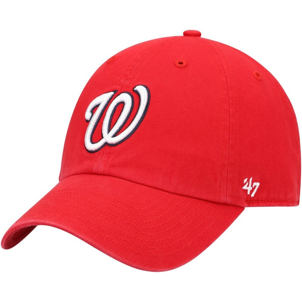 Washington Nationals '47 Clean Up Adjustable Hat - Red Hats
