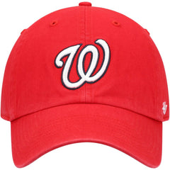 Washington Nationals '47 Clean Up Adjustable Hat - Red Hats