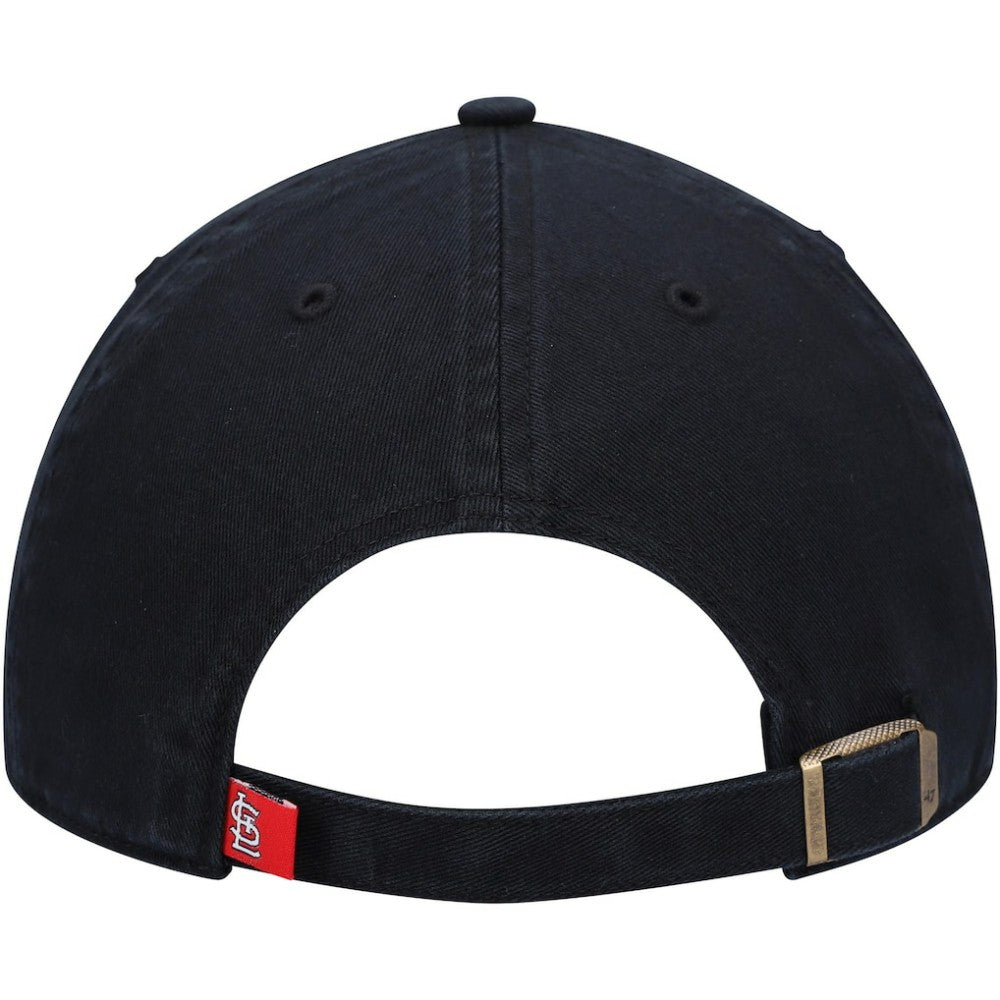 St. Louis Cardinals '47 Clean Up Adjustable Hat - Black Hats