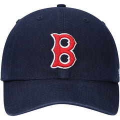 Boston Red Sox '47 1946 Logo Cooperstown Collection Clean Up Adjustable Hat - Navy Hats