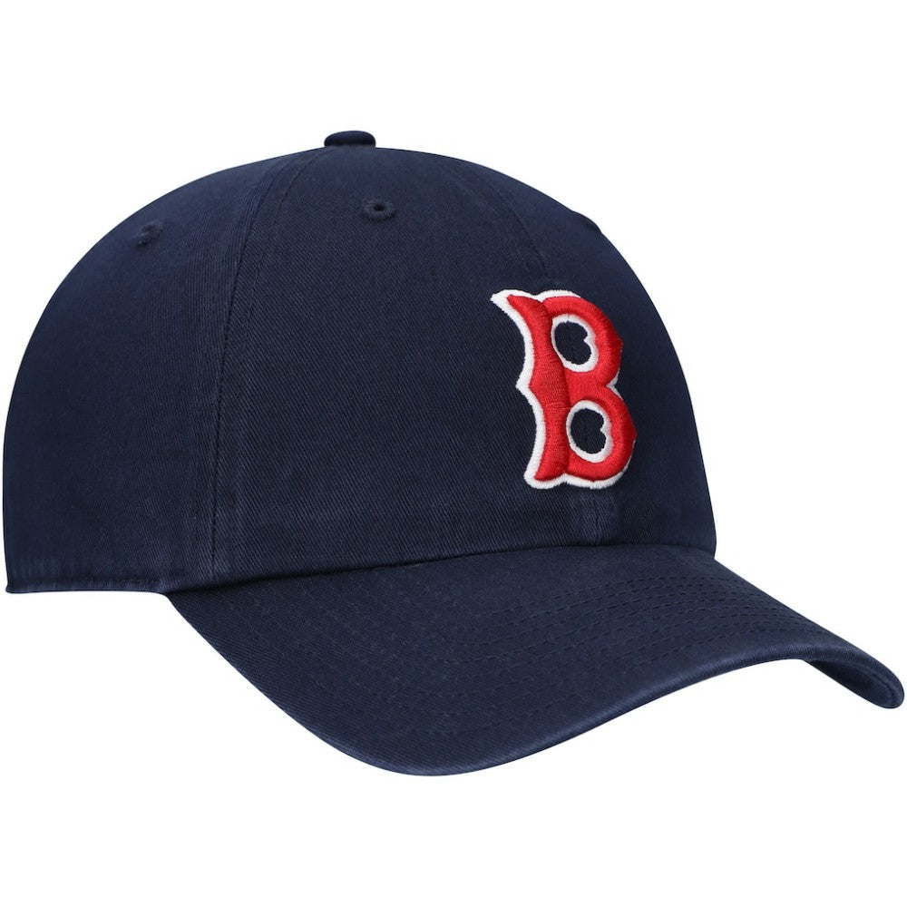 Boston Red Sox '47 1946 Logo Cooperstown Collection Clean Up Adjustable Hat - Navy Hats