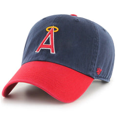 California Angels '47 1997 Halo Logo Cooperstown Collection Clean Up Adjustable Hat - Navy Hats
