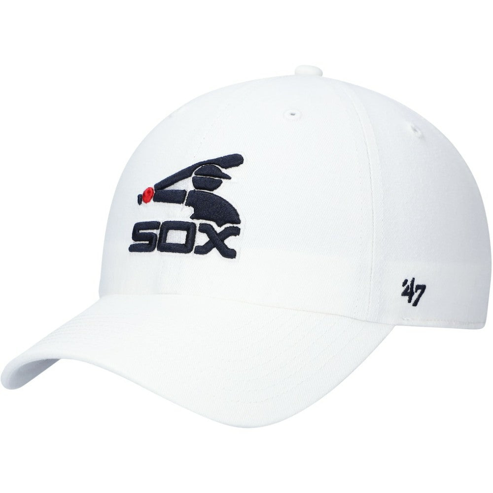 Chicago White Sox '47 1976 Logo Cooperstown Collection Clean Up Adjustable Hat - White Hats