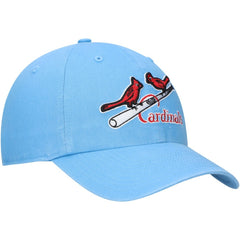St. Louis Cardinals '47 Logo Cooperstown Collection Clean Up Adjustable Hat - Light Blue Hats