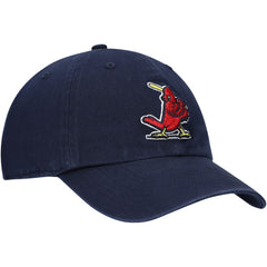 St. Louis Cardinals '47 Logo Cooperstown Collection Clean Up Adjustable Hat - Navy Hats