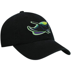 Tampa Bay Rays '47 2000 Logo Cooperstown Collection Clean Up Adjustable Hat - Black Hats