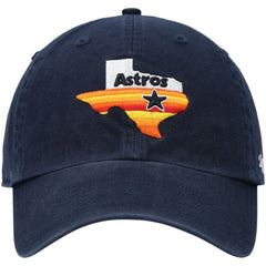 Houston Astros '47 1984 Logo Cooperstown Collection Clean Up Adjustable Hat - Navy Hats