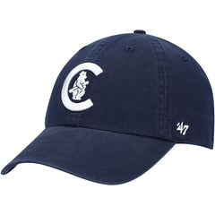 Chicago Cubs '47 C Bear Logo Cooperstown Collection Clean Up Adjustable Hat - Navy Hats