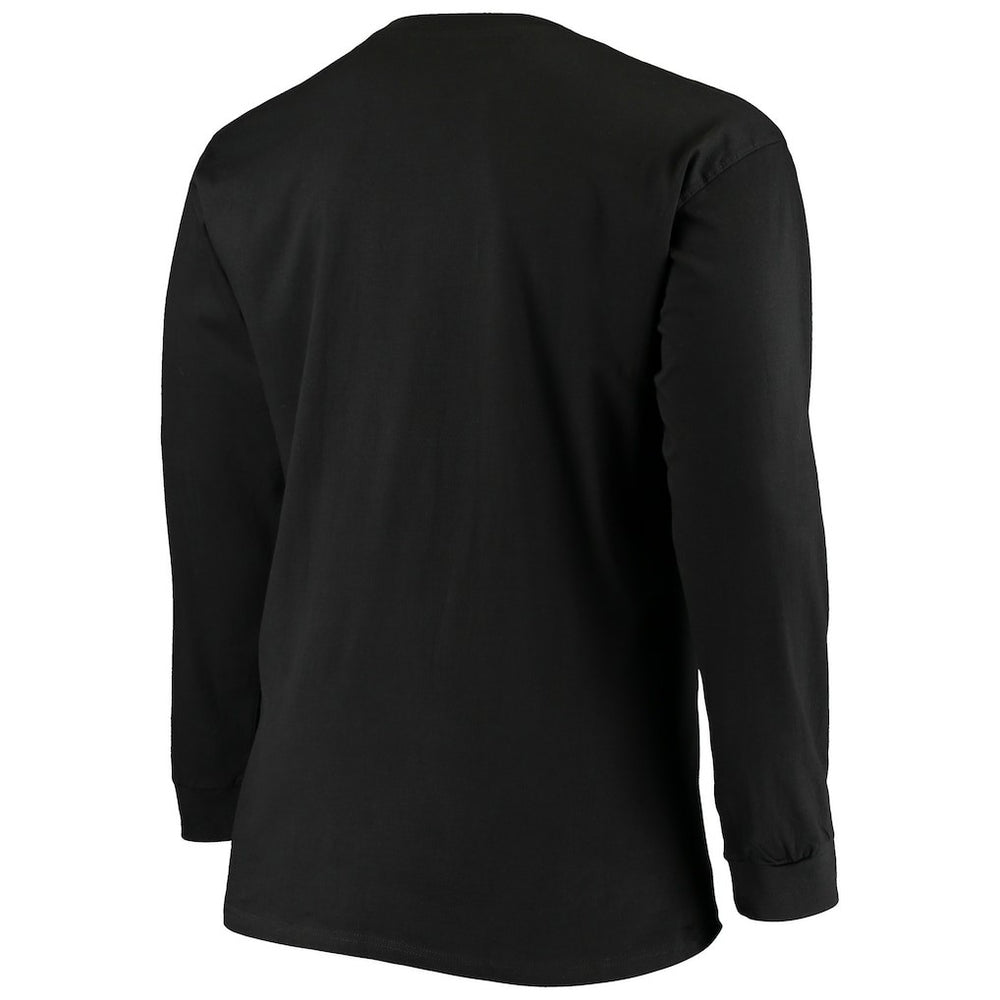Jacksonville Jaguars Big & Tall Color Pop Long Sleeve T-Shirt Black