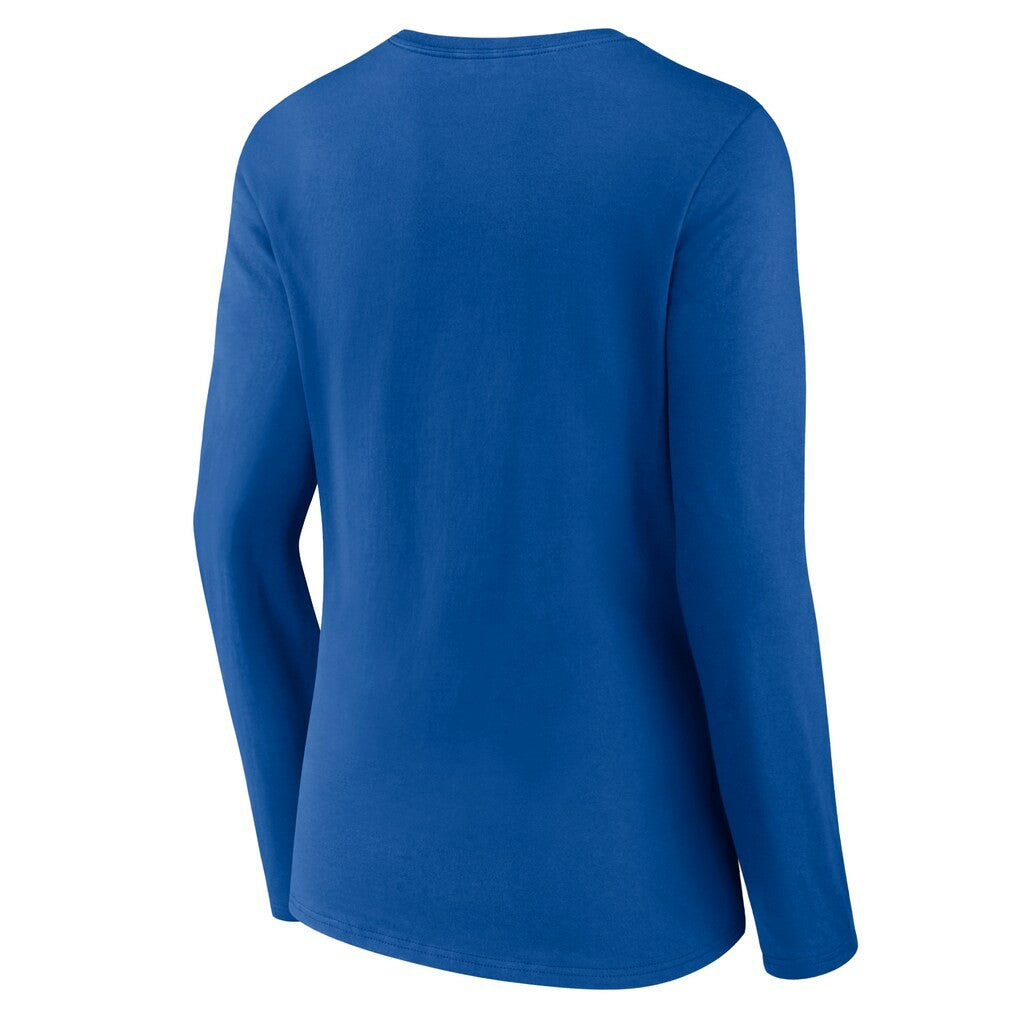 Indianapolis Colts Women's Primary Team Logo Long Sleeve V-Neck T-Shirt Royal