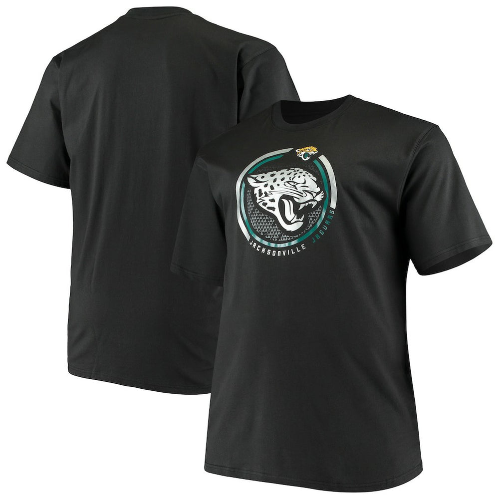 Jacksonville Jaguars Big & Tall Color Pop T-Shirt Black