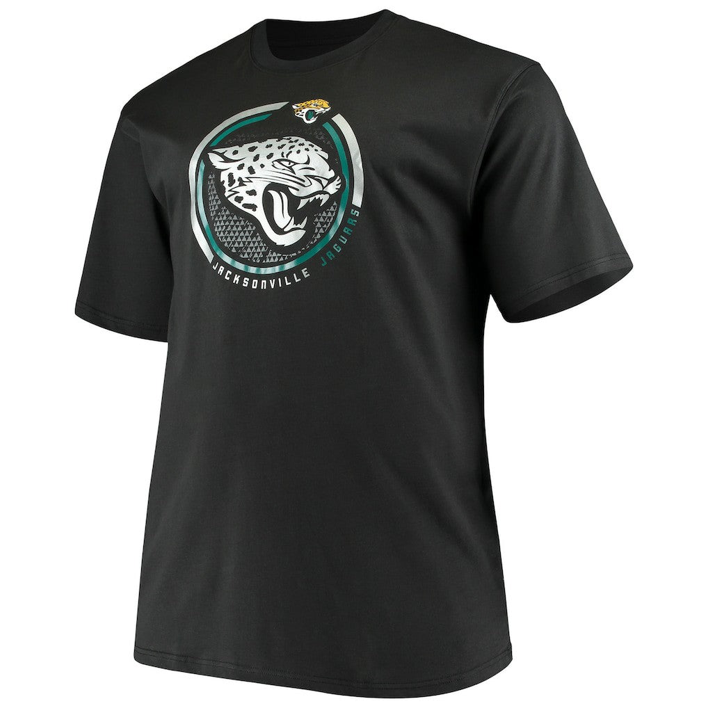 Jacksonville Jaguars Big & Tall Color Pop T-Shirt Black