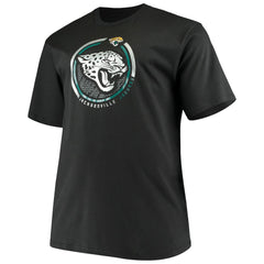 Jacksonville Jaguars Big & Tall Color Pop T-Shirt Black