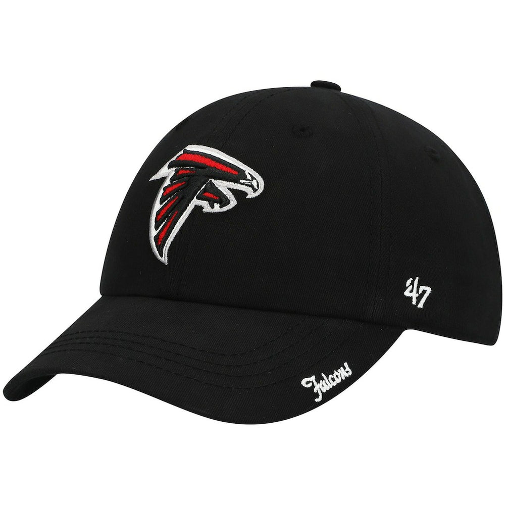 Atlanta Falcons '47 Women's Miata Clean Up Primary Adjustable Hat Black