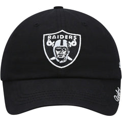 Las Vegas Raiders '47 Women's Miata Clean Up Primary Adjustable Hat Black