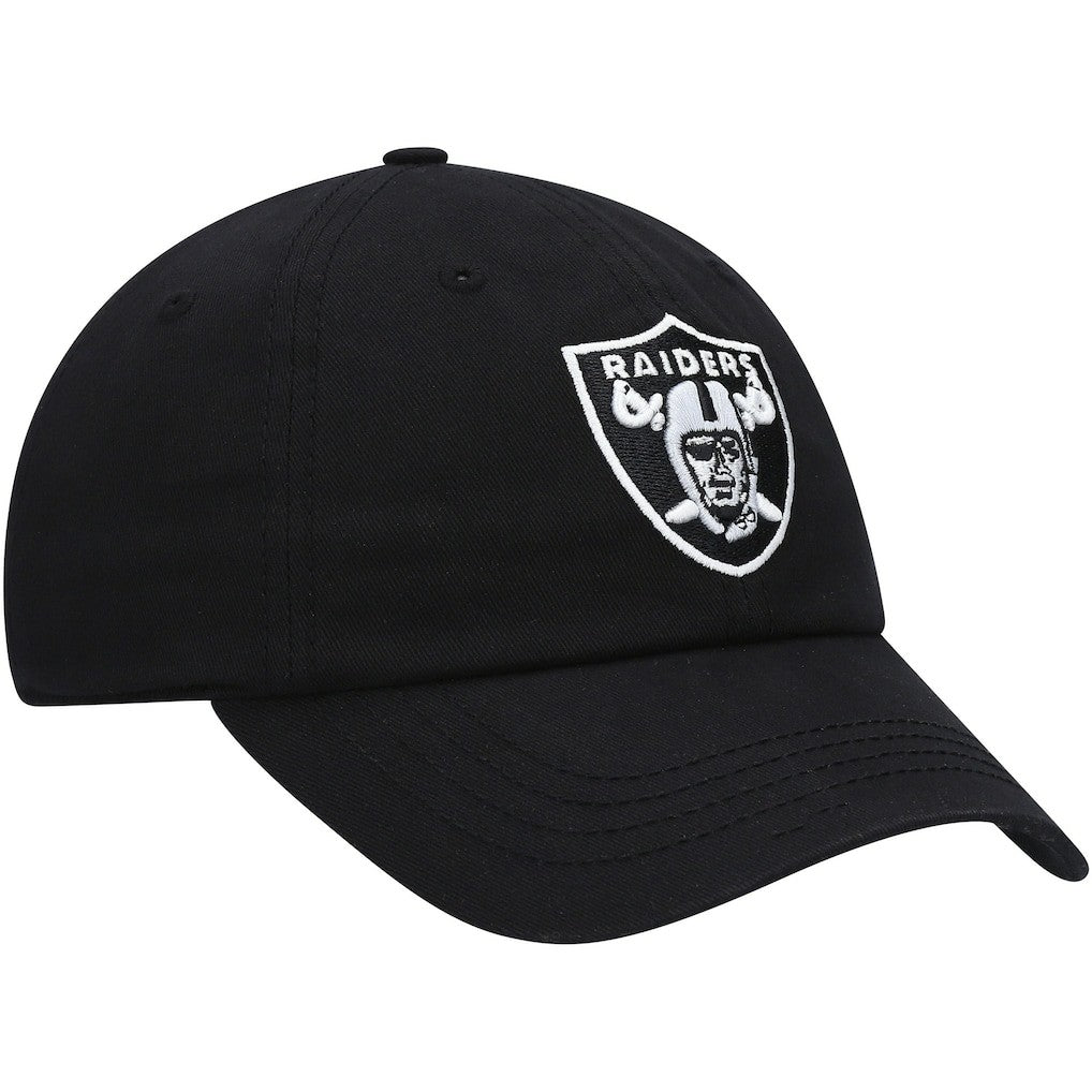 Las Vegas Raiders '47 Women's Miata Clean Up Primary Adjustable Hat Black