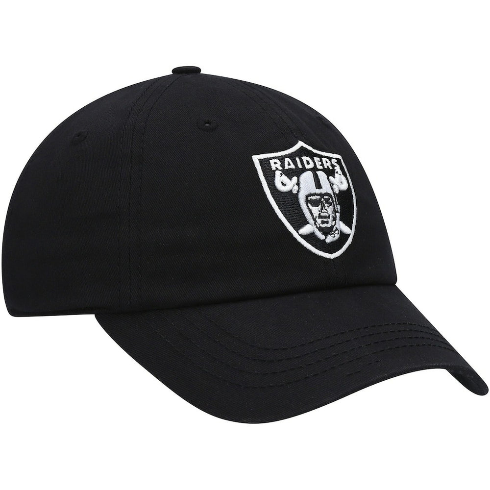 Las Vegas Raiders '47 Women's Miata Clean Up Primary Adjustable Hat Black