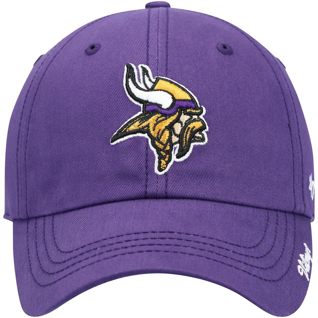 Minnesota Vikings '47 Women's Miata Clean Up Primary Adjustable Hat Purple