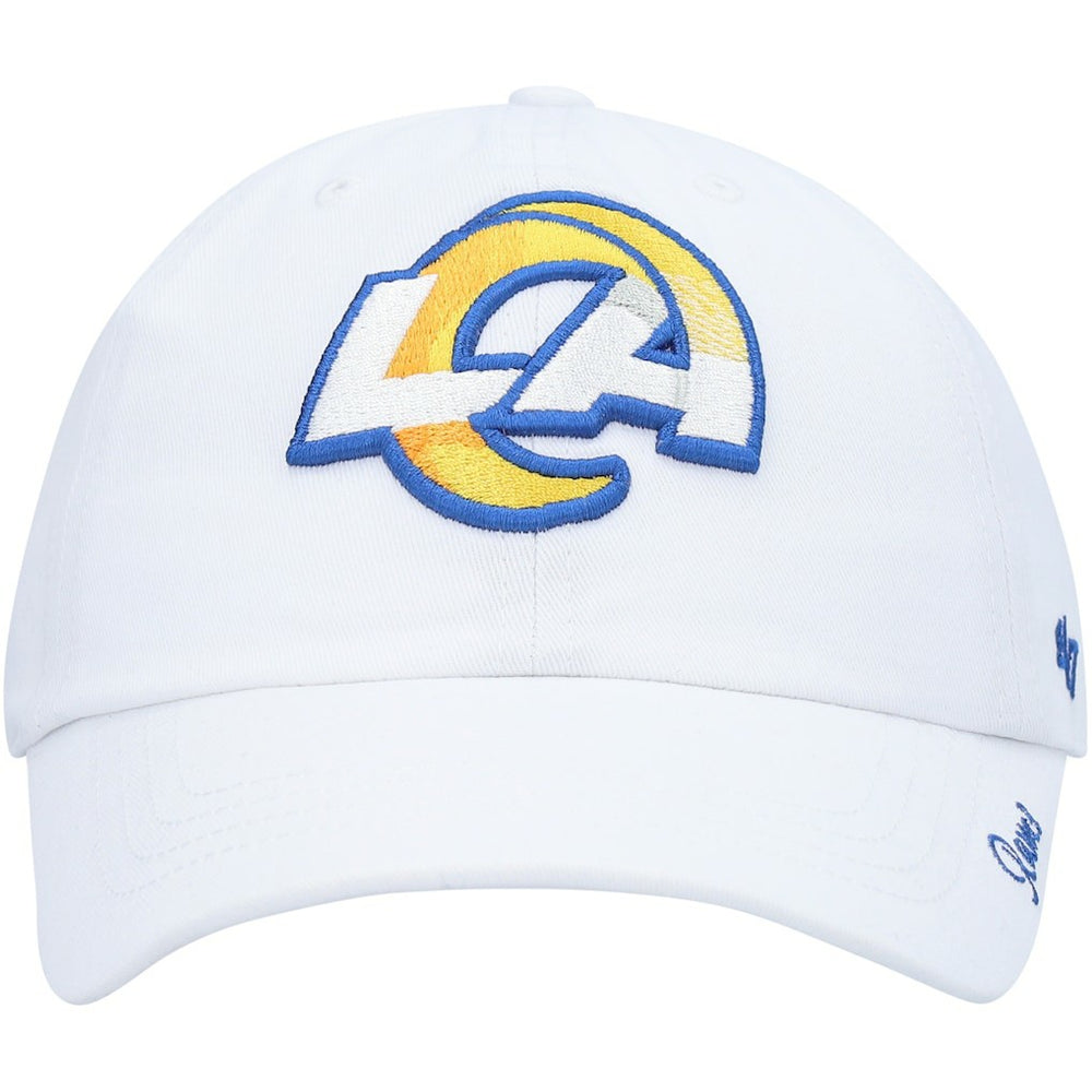 Los Angeles Rams '47 Women's Miata Clean Up Logo Adjustable Hat White