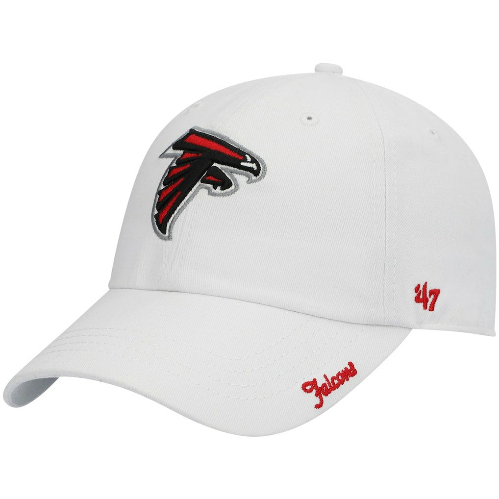 Atlanta Falcons '47 Women's Miata Clean Up Logo Adjustable Hat White