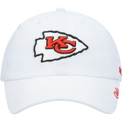 Kansas City Chiefs '47 Women's Miata Clean Up Logo Adjustable Hat White