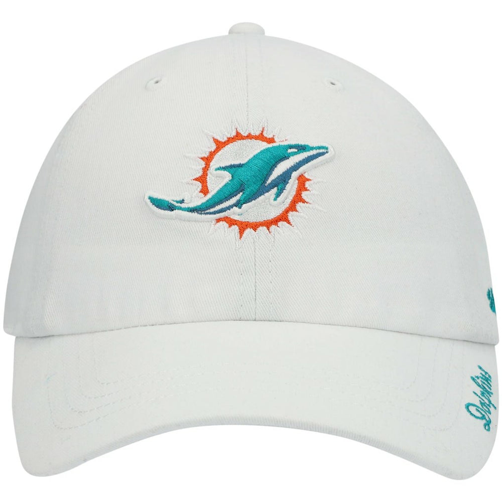 Miami Dolphins '47 Women's Miata Clean Up Logo Adjustable Hat White