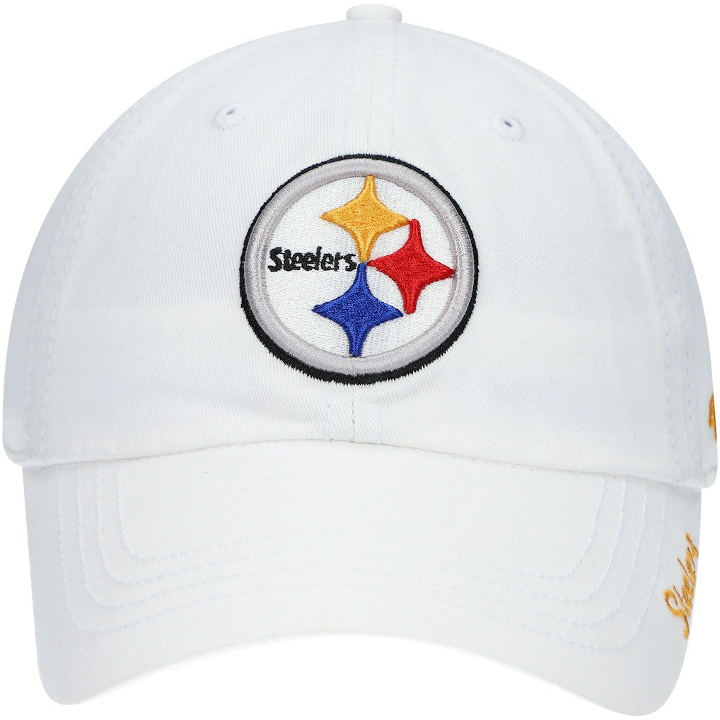 Pittsburgh Steelers '47 Women's Miata Clean Up Logo Adjustable Hat White