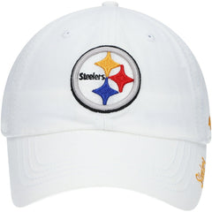 Pittsburgh Steelers '47 Women's Miata Clean Up Logo Adjustable Hat White