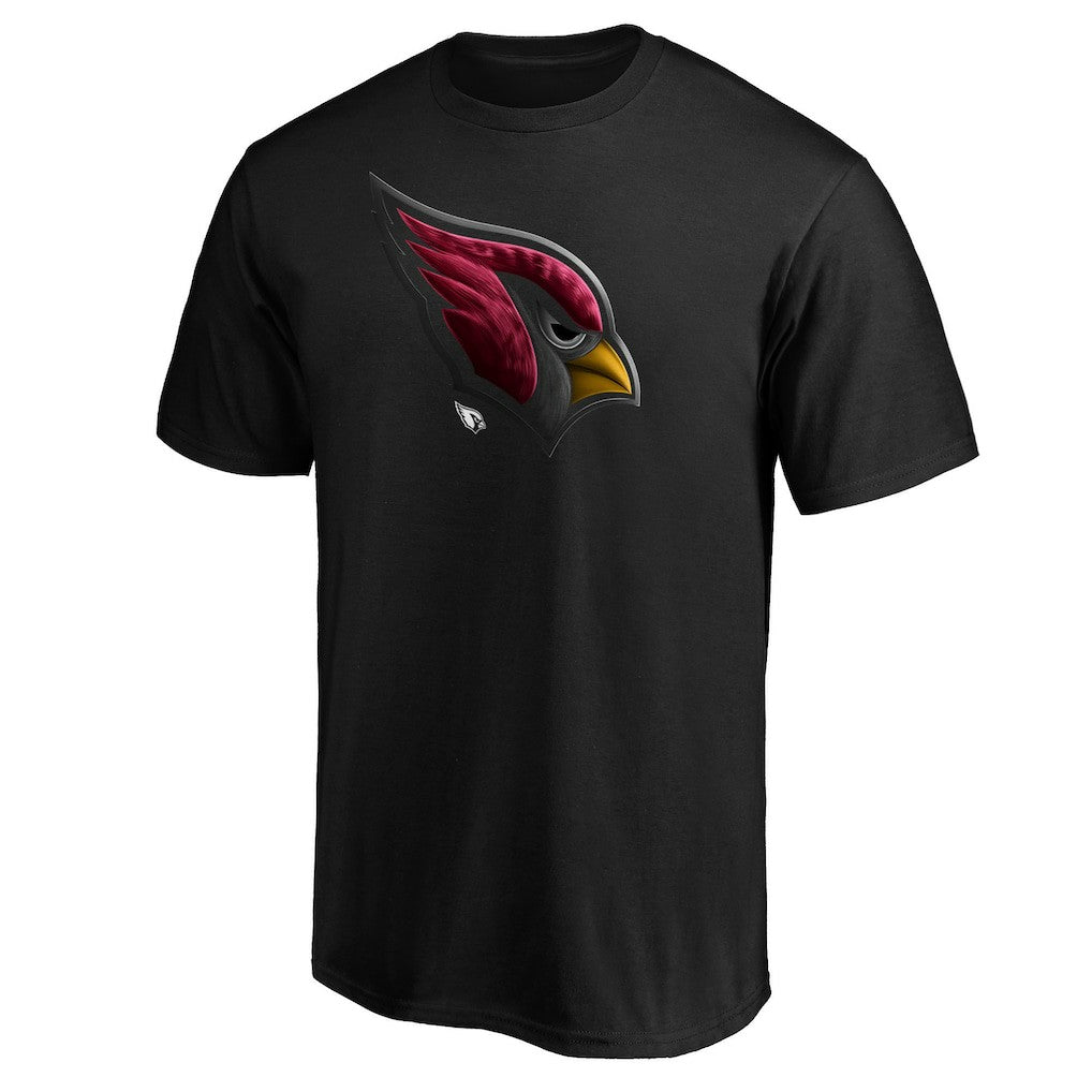 Arizona Cardinals Midnight Mascot Team Logo T-Shirt Black