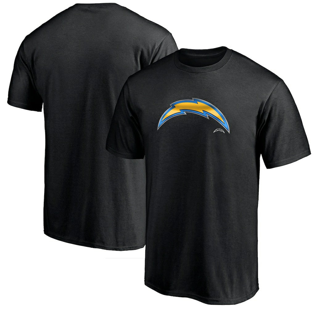 Los Angeles Chargers Midnight Mascot Team Logo T-Shirt Black