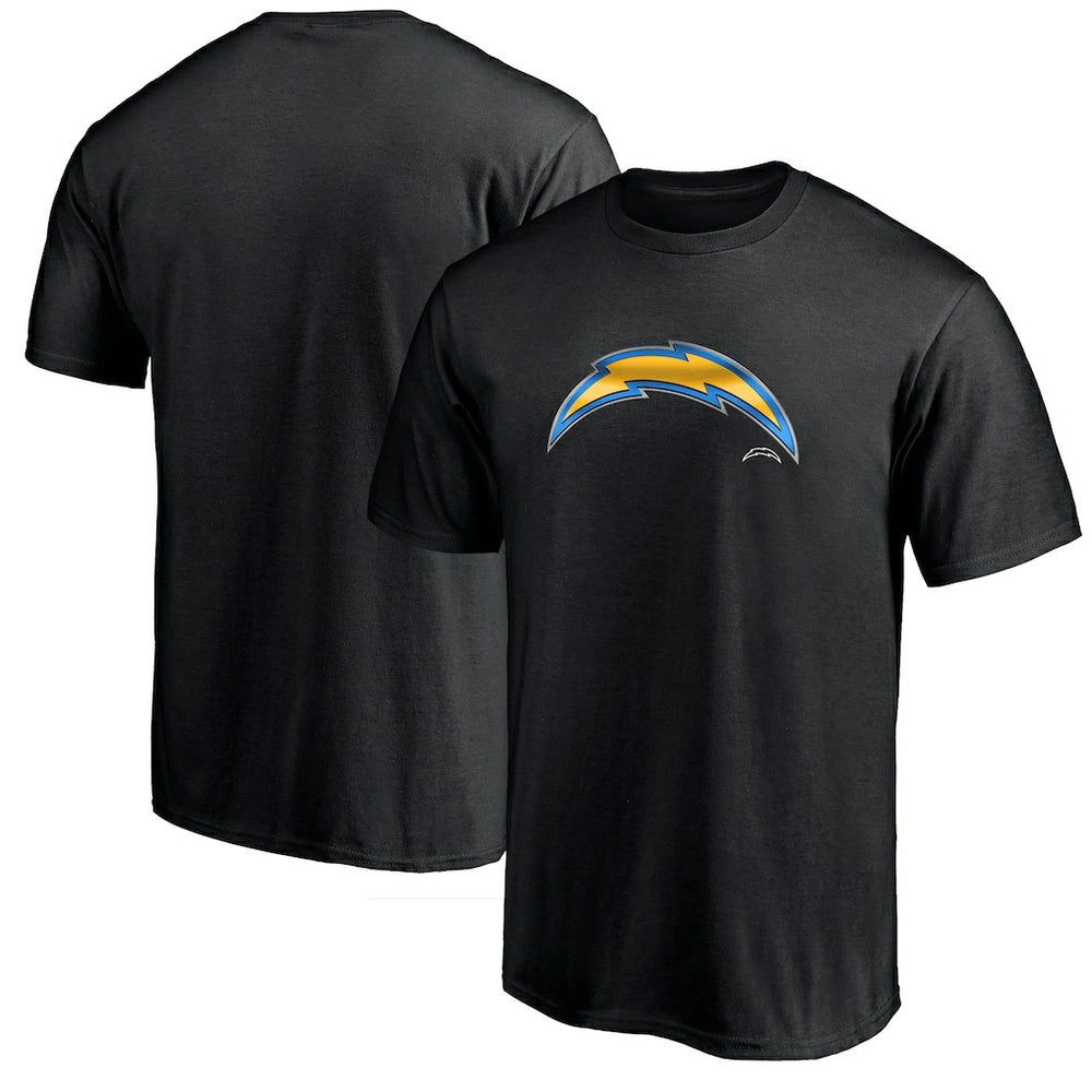 Los Angeles Chargers Midnight Mascot Team Logo T-Shirt Black