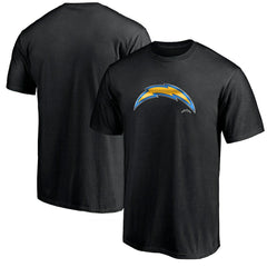 Los Angeles Chargers Midnight Mascot Team Logo T-Shirt Black
