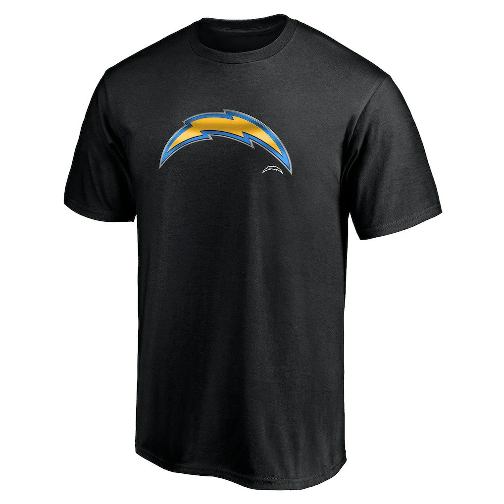 Los Angeles Chargers Midnight Mascot Team Logo T-Shirt Black