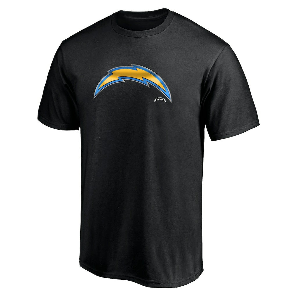 Los Angeles Chargers Midnight Mascot Team Logo T-Shirt Black