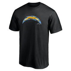 Los Angeles Chargers Midnight Mascot Team Logo T-Shirt Black
