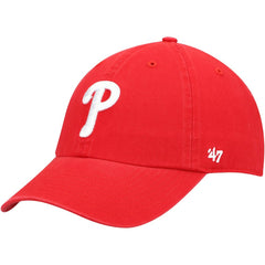 Philadelphia Phillies '47 Heritage Clean Up Adjustable Hat - Red Hats