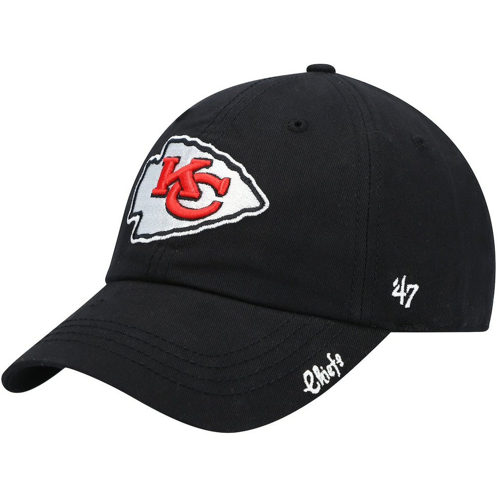 Kansas City Chiefs '47 Women's Miata Clean Up Secondary Adjustable Hat Black