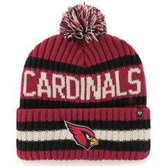 Arizona Cardinals '47 Bering Cuffed Knit Hat with Pom Cardinal