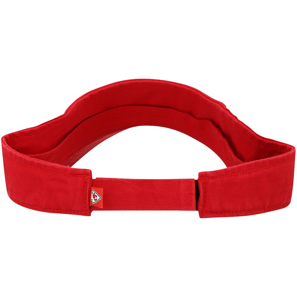 Kansas City Chiefs '47 Clean Up Visor Red