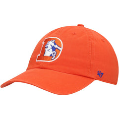 Denver Broncos '47 Clean Up Adjustable Hat Orange