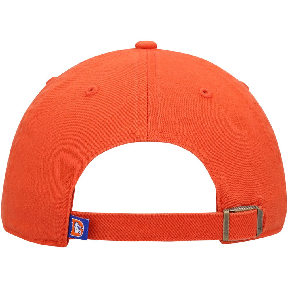 Denver Broncos '47 Clean Up Adjustable Hat Orange