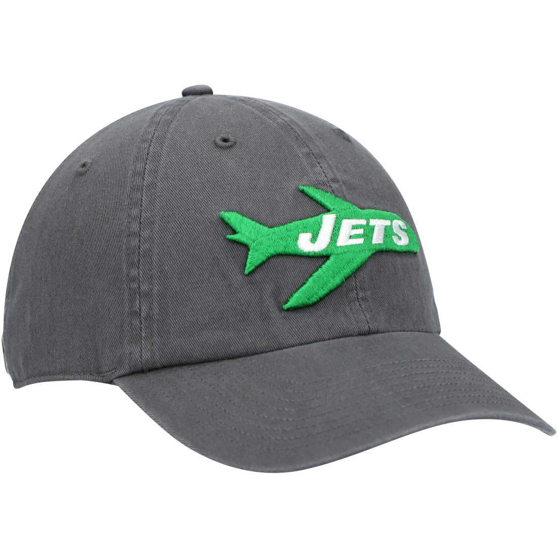 New York Jets '47 Clean Up Adjustable Hat Charcoal