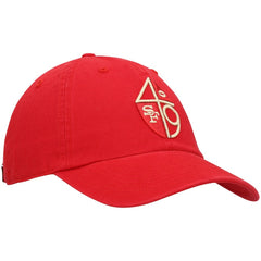 San Francisco 49ers '47 Clean Up Adjustable Hat Scarlet