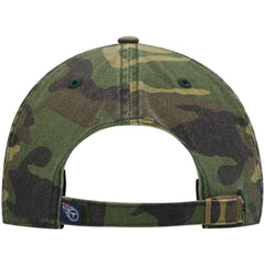 Tennessee Titans '47 Woodland Clean Up Adjustable Hat Camo