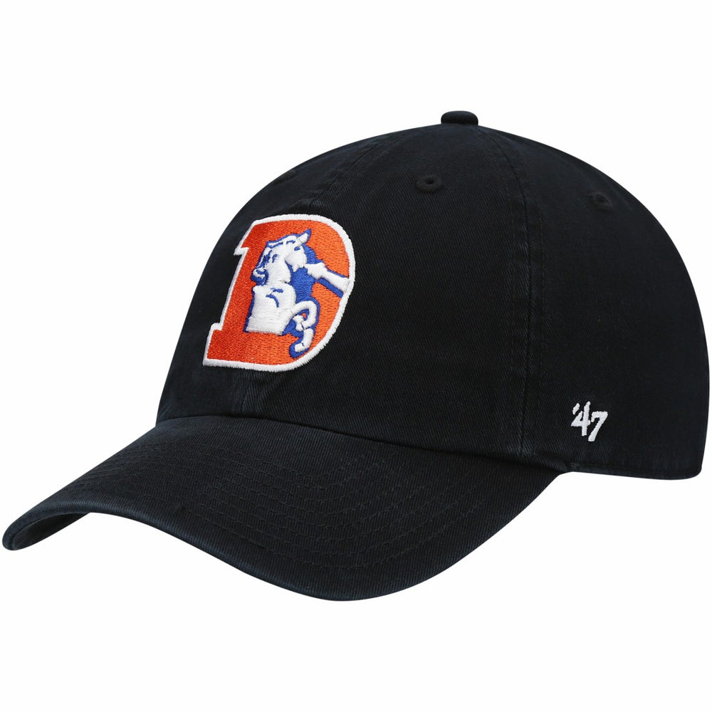 Denver Broncos '47 Clean Up Adjustable Hat Black