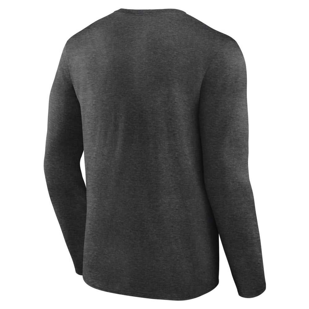 Tampa Bay Buccaneers Primary Team Logo Long Sleeve T-Shirt Charcoal