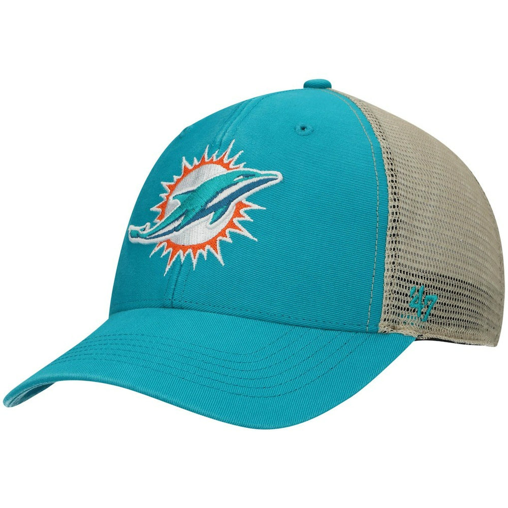 Miami Dolphins '47 Flagship MVP Snapback Hat Aqua