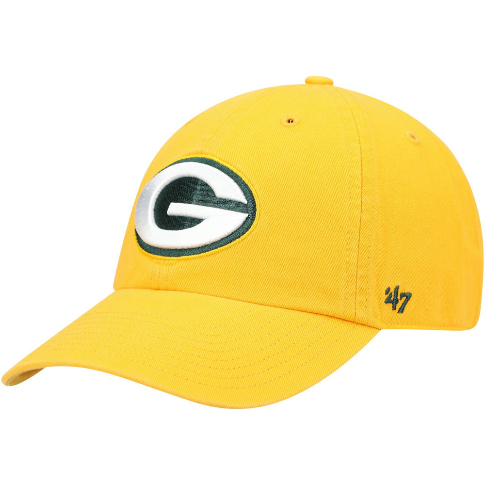 Green Bay Packers '47 Secondary Clean Up Adjustable Hat Gold